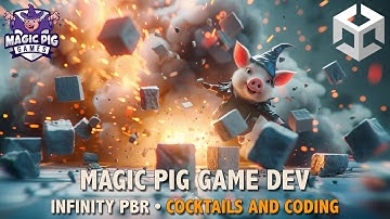 Unity RPG Game Dev LIVE • #140 • Cocktails and coding projectile stuff, because it