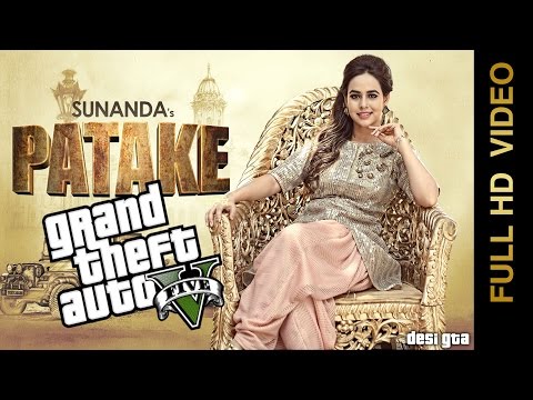 Patake || Sunanda Sharma || GTA 5 Music Video