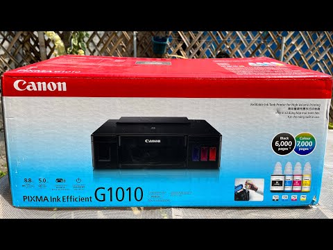 How to Set Up Canon Pixma G1010 Printer