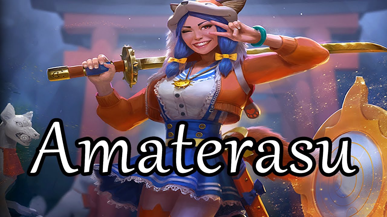 SMITE Amaterasu jungle (Amaterasu frostforge build) ~ Master kill securer!
