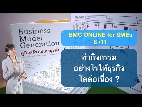 Business Model Canvas for SMEs 8/11: Key Activities วิธีจัดการสิ่งต่างๆให้ธุรกิจเดินหน้า