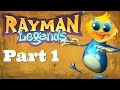 Rayman Legends : Wakey Wakey ~ Part 1 - Sqaishey