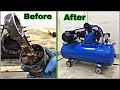 Rusty Old Air Compressor Restoration - Vintage Air Compressor - Perfection Restoration