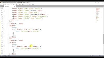 Ejemplo de ciclo for PHP