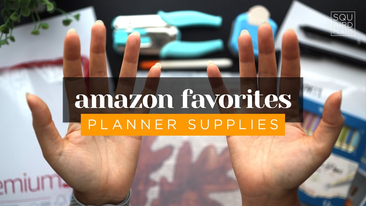 Most used planner supplies – best planner supplies 2021