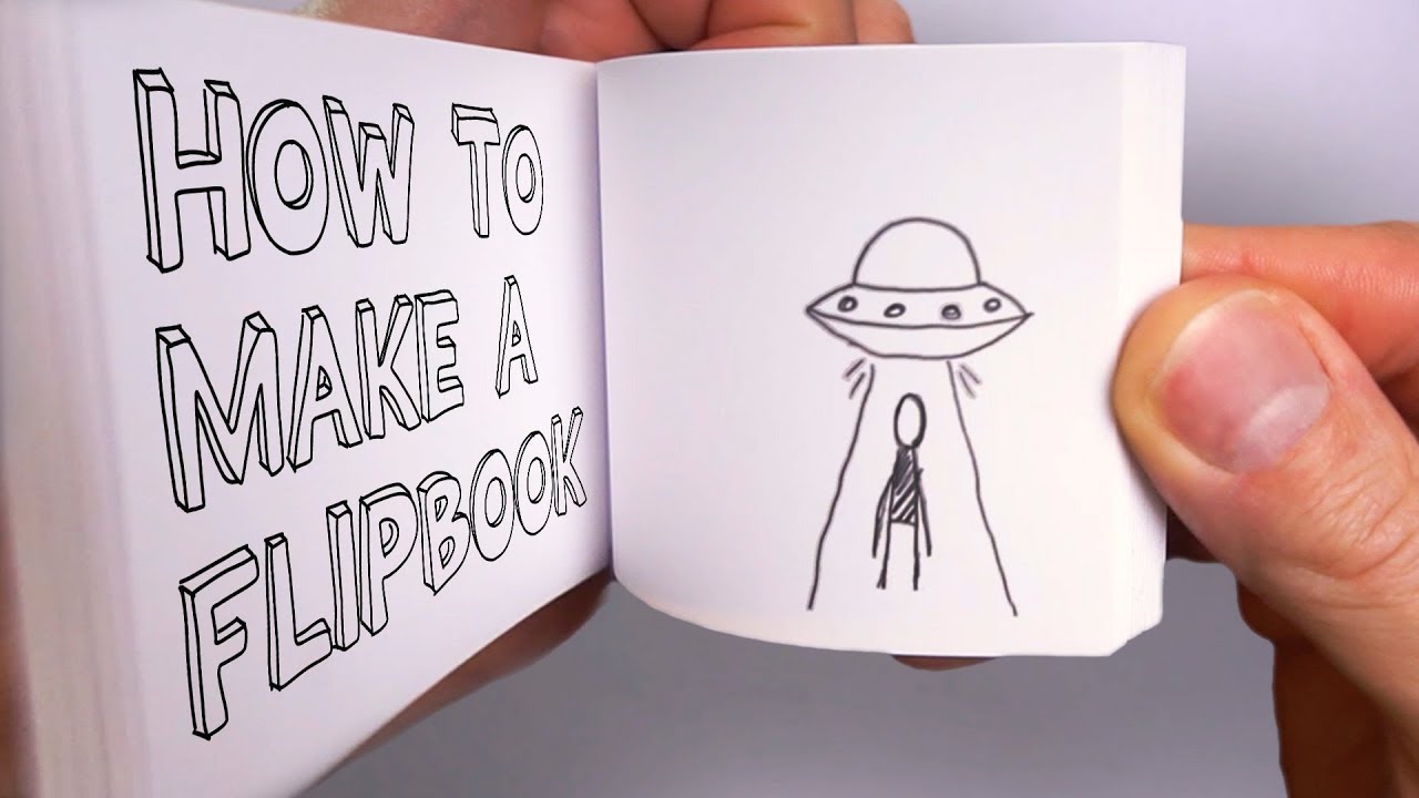 How to MAKE A FLIPBOOK - Step by Step - Nifty craft