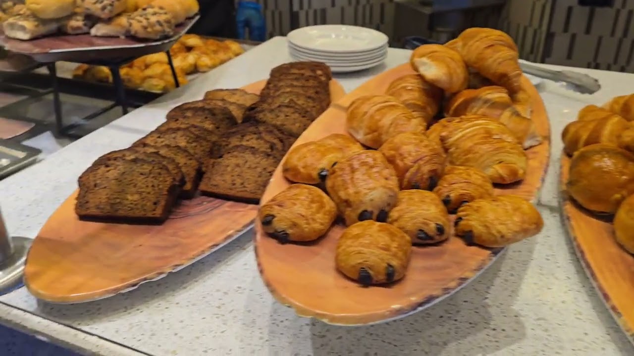 Breakfast Buffet at the Holland America Oosterdam 