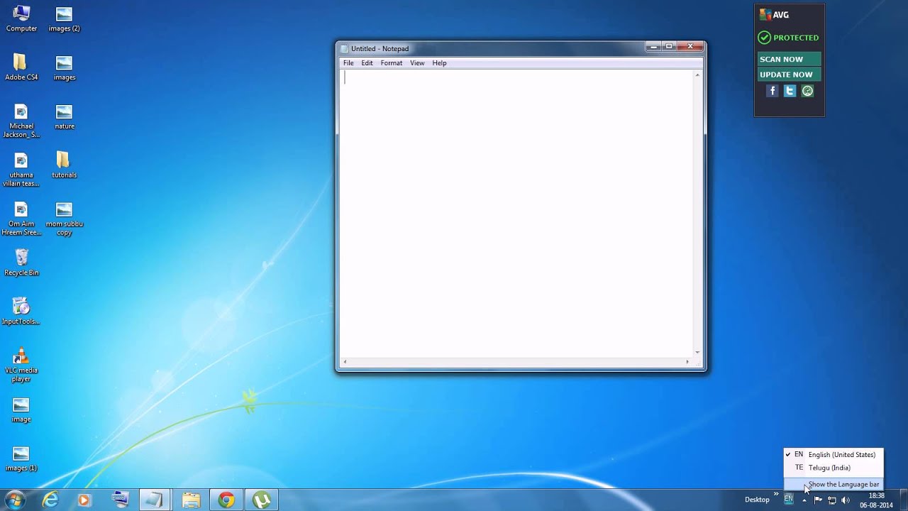 how to type in telugu with google input tools
