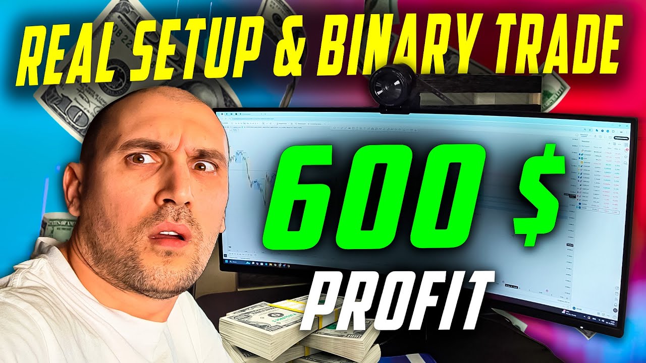 BINARY TRADE REAL SETUP İŞLƏDİM l 600$ NECƏ QAZANDIM l H4FX - YouTube