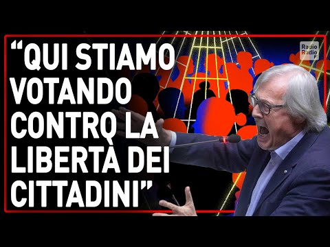 GREEN PASS, SGARBI È UNA FURIA ALLA CAMERA ▷ "CARO DRAGHI, QUI STIAMO VOTANDO CONTRO LA DEMOCRAZIA"