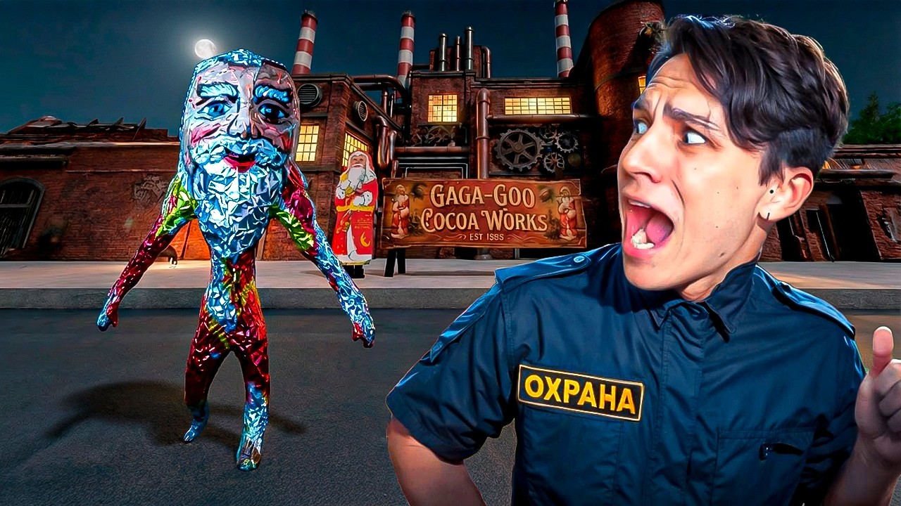 СБЕЖАЛ ОТ ГУГУ ГАГА С ШОКОЛАДНОЙ ФАБРИКИ 😱