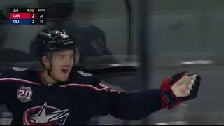 Carolina Hurricanes 2024-25 players scoring against the Carolina Hurricanes