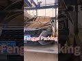 3-layer puzzle parking system operation #automatedparking #puzzleparking