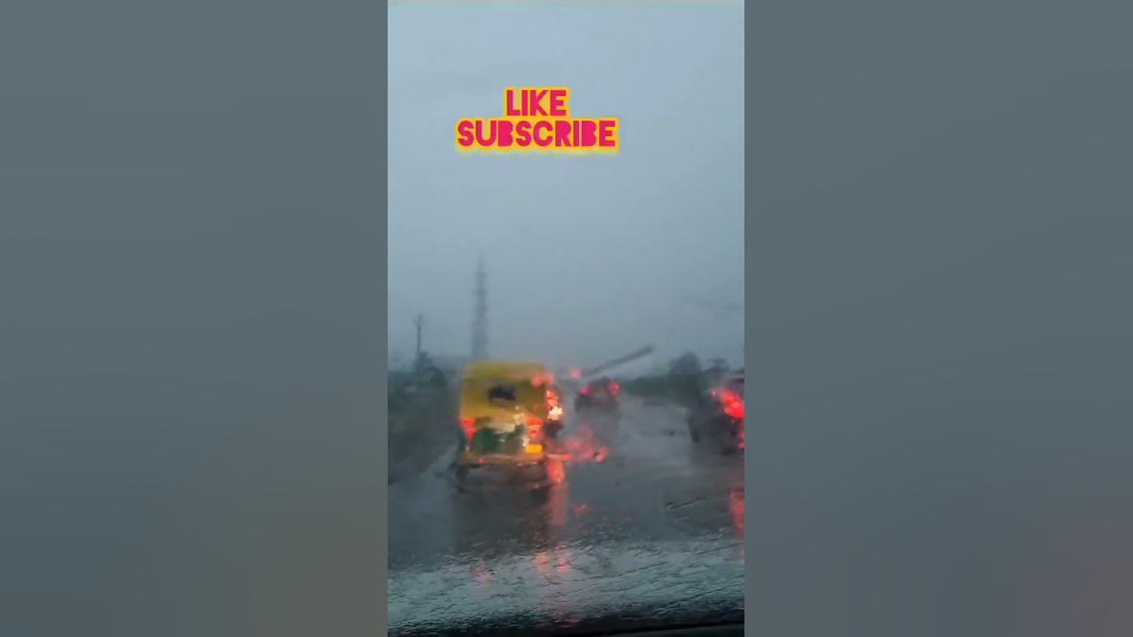 Live weather ahmedabad sanand highway today morning 26 11 2023 viral 