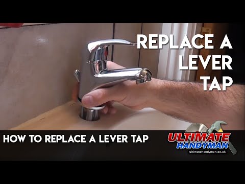 How to replace a lever tap