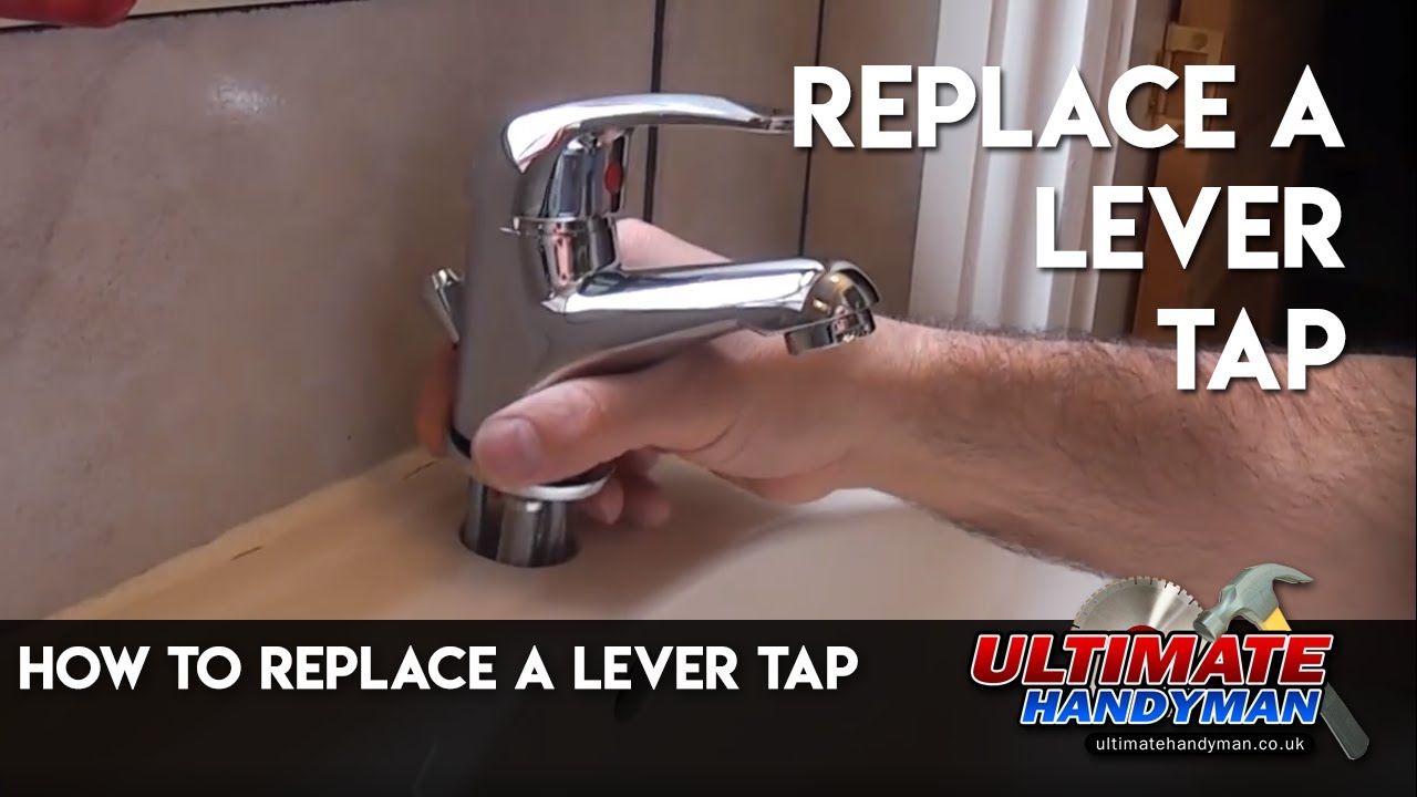 How to replace a lever tap