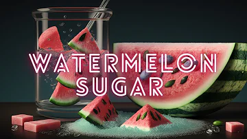 Watermelon Sugar by Harry Styles | But AI Visualizes Song Lyrics