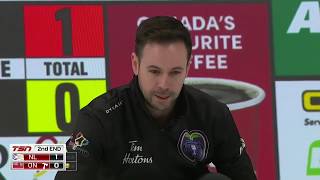 John Epping (ON) Raise Double for 3 vs Gushue (NL) - 2020 Tim Hortons Brier Profile