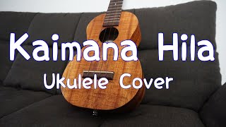 Video thumbnail of "【Solo Ukulele】Kaimana Hila/カイマナヒラ　ウクレレ  TAB有"