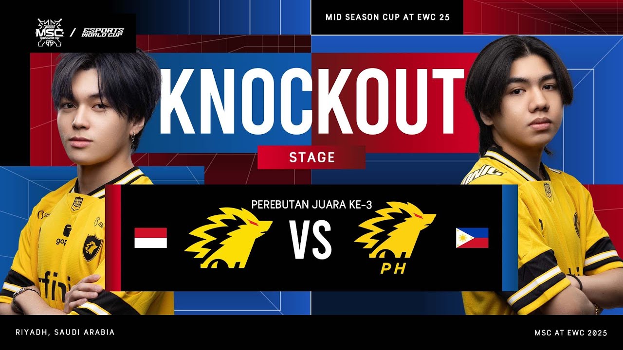 ONIC vs ONIC Ph | HARI 9 | MSC di EWC 25 | Perebutan Juara Ke-3
