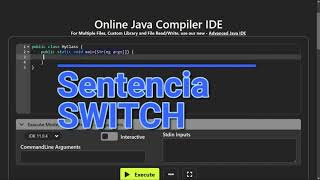 12# ▷▷ SWITCH - CURSO GRATUITO DE JAVA PARA APLICACIONES ANDROID 📱!!