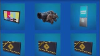 Fortnite accidentally added unreleased items to creative Profile