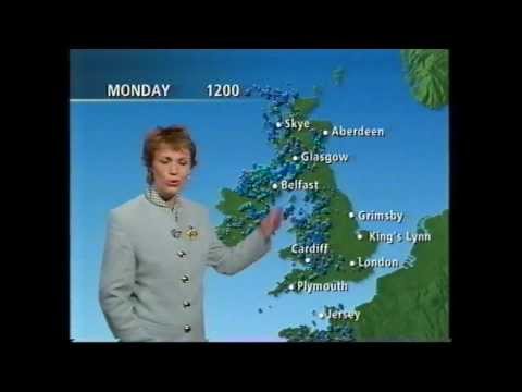 BBC Weather 29th May 1995, Bank Holiday Monday