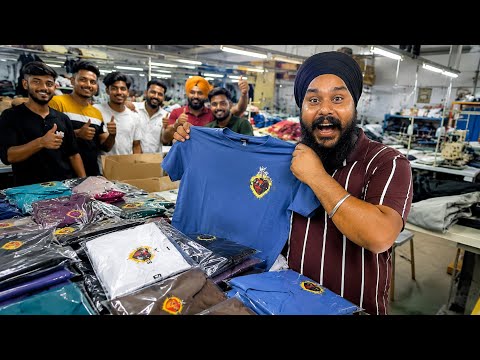 T-shirts Mili Followers ka Pyar @JagnoopSingh #tshirt #factory #babaji1101 #travelvlog 
