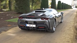 Ferrari SF90 Stradale Assetto Fiorano - Engine Start up, Accelerations, Fly By's!