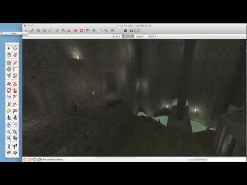 Ruby import of Quake to SketchUp