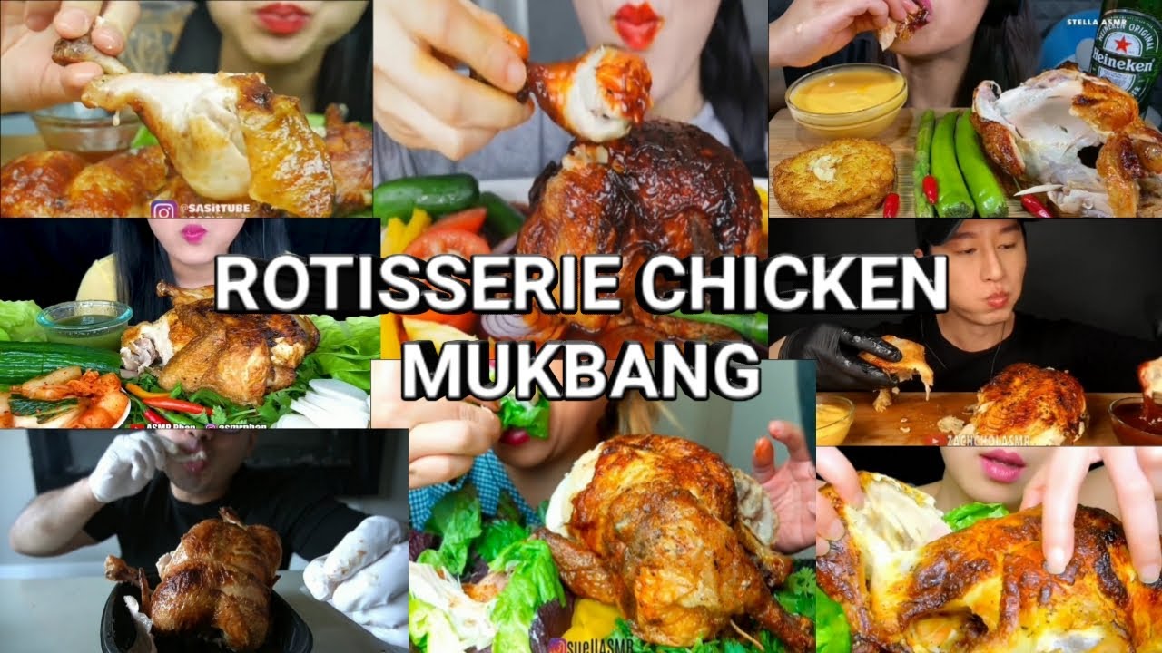 ROTISSERIE CHICKEN MUKBANG COMPILATION | PART 2
