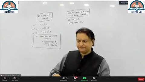 CSS/PMS English Essay By Salman Kazmi 5th lecture 2021/ Css/Pms Essay preparation in six lectures