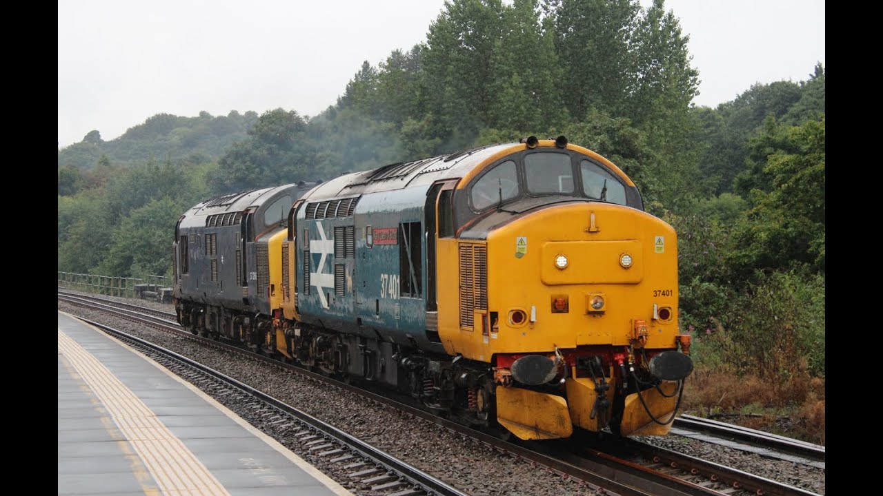 25.08.2022 Chesterfield Station, incl, cl 37 x4, 56, 60, 66 x16 - YouTube