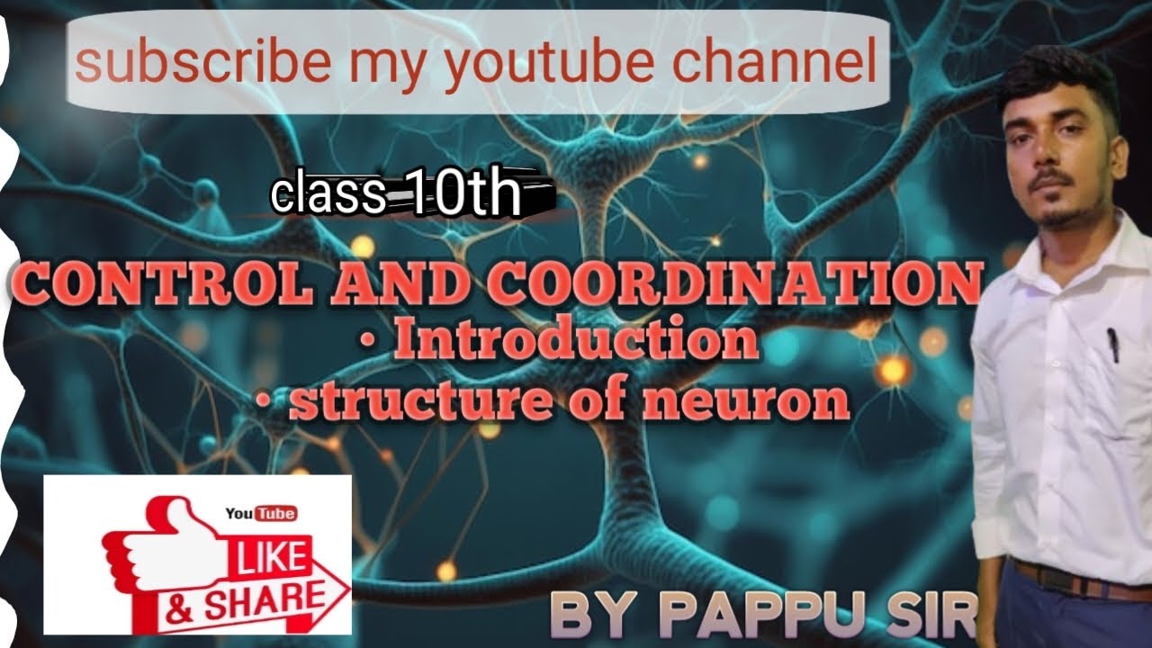Control and Coordination |#Class 10th | Chapter Control and ...