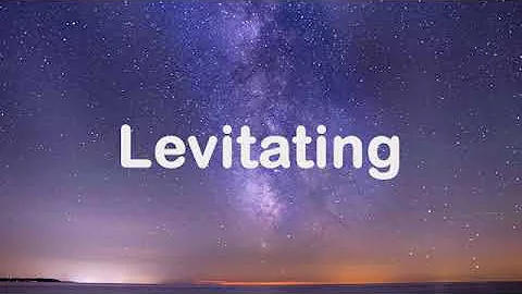 Dua Lipa - Levitating Featuring DaBaby (lyrics Music Video)