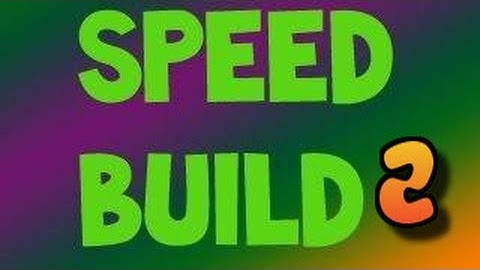 Minecraft Speed Build Ep 2- Our Server Spawn