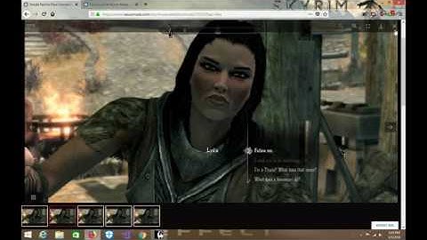 Skyrim SE: Quick Loot and Simple Face 2 Face Conversation