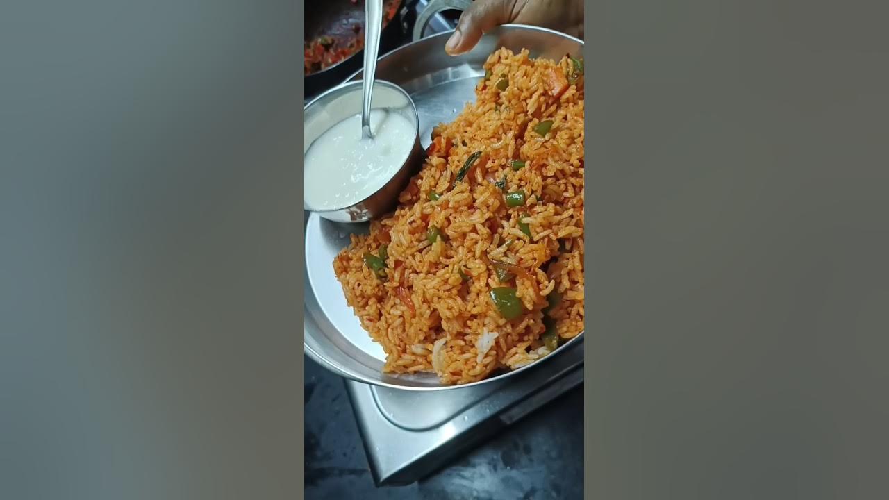 Mumbai style Tawa fry pulao #viral #shorts #food - YouTube