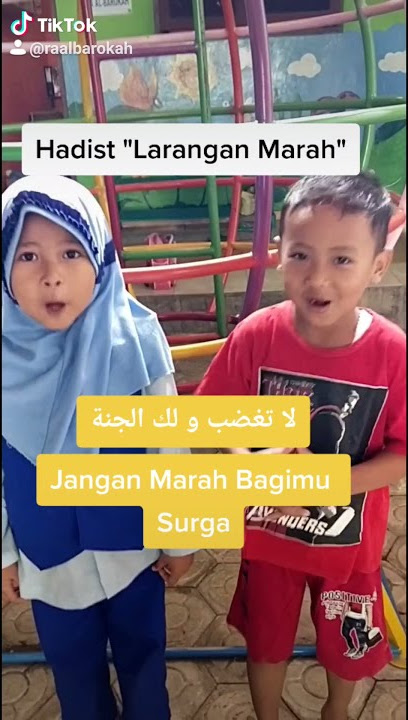 Hadits untuk anak-anak | Hadits larangan marah