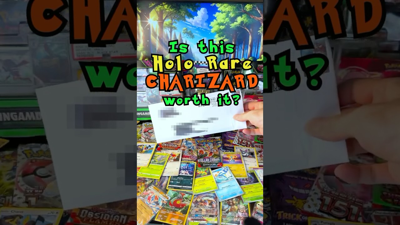 CHARIZARD Holo Rare POKEMON from eBay!? - Was it WORTH IT? - 🔥💵💰