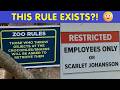 Weirdly Specific Rules That Make You Ask: Who Did This?! 😂 | Happy And Fun