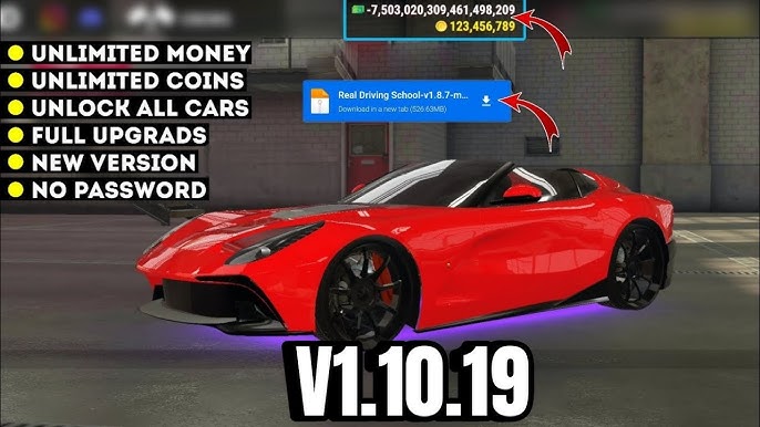 Real Driving School Mod Dinheiro Infinito V 1.9.10 Atualizado 2023 