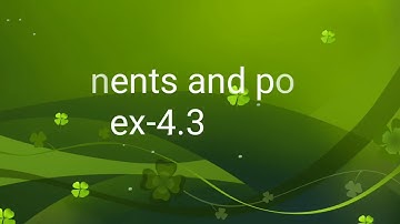 Ex-4.3"Exponents and powers" chapter-4| ex-4.3| class7th maths