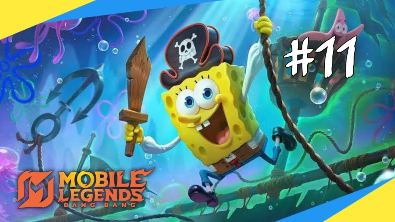 🔴Klaim Emote Spongebob - Mobile Legends #11
