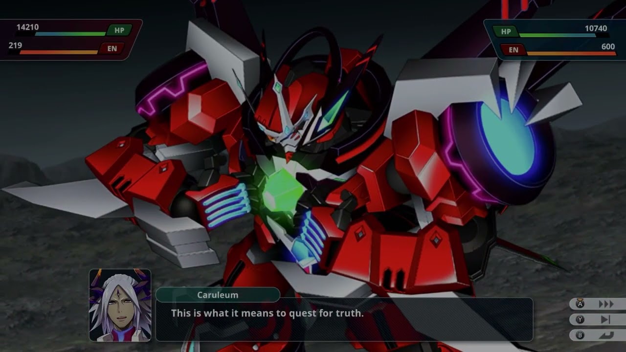Super Robot Wars Y: Gravalin All Attack Animations - YouTube
