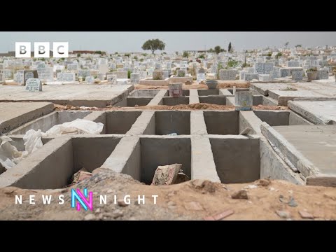 Dead migrants in fishing nets and graveyards under pressure in Tunisia – BBC Newsnight