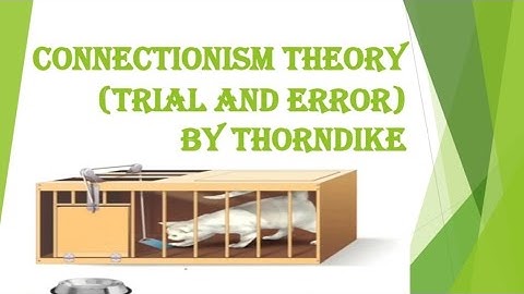 Connectionism Theory (Trial & Error)- By Thorndike | Unit -II | Paper-2 | B.Ed. Course | HTET/CTET |