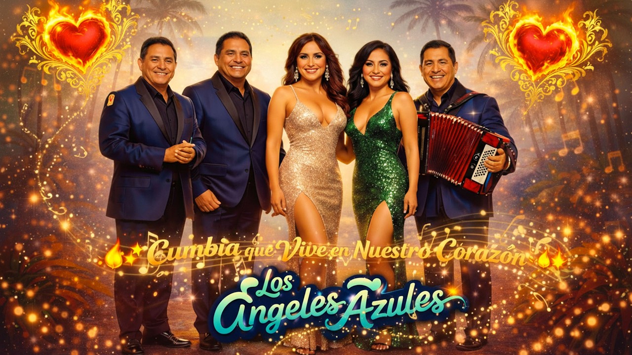 🔥✨ Cumbia que Vive en Nuestro Corazón | Voces Icónicas y Ritmo Único con Los Ángeles Azules ✨🔥