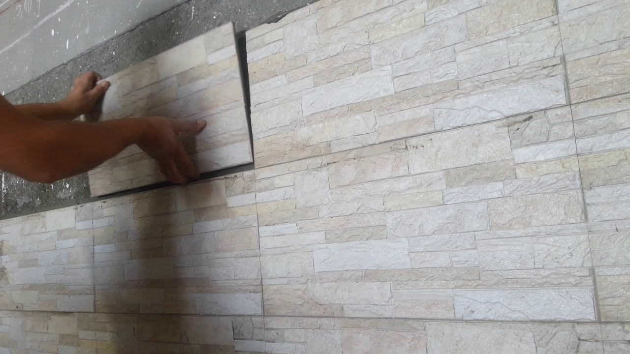 stone tile سيراميك حجري YouTube