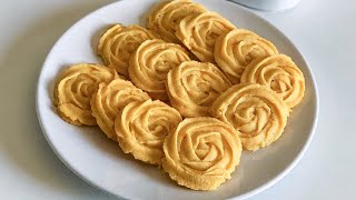 Butter cookies recipe|Easy homemade butter cookies|how to make butter cookies|butter biscuits|
